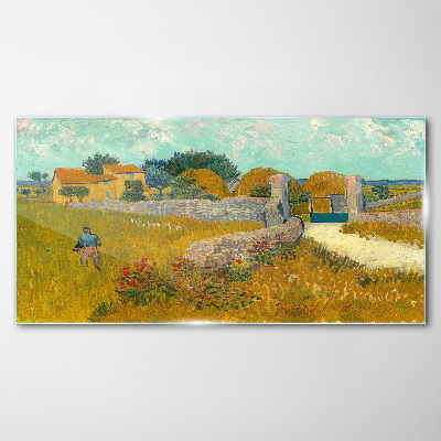 Obraz na Szkle Krab on jego Back Van Gogh