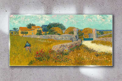 Obraz na Szkle Krab on jego Back Van Gogh