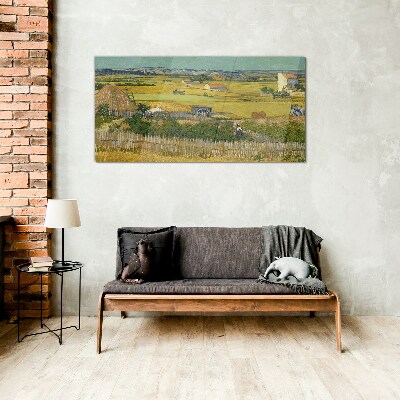 Obraz na Szkle De roze boomgaard Van Gogh