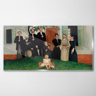 Obraz Szklany rodzina ludzie