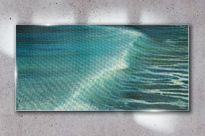 Obraz Szklany morze fale