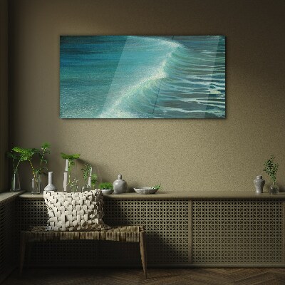 Obraz Szklany Spokojne fale oceanu