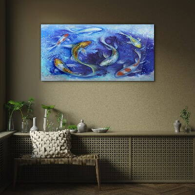 Obraz na Szkle Zwierzę Ryby Koi Woda