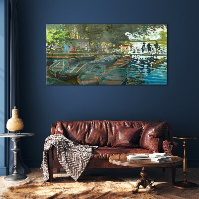 Obraz na Szkle La Grenouillère Monet