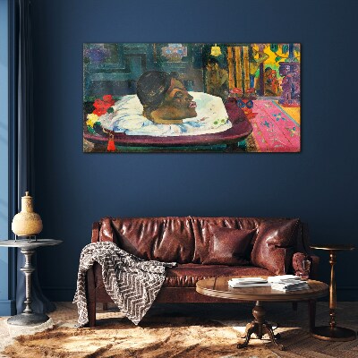 Obraz na Szkle abstrakcja tubylcy Gauguin