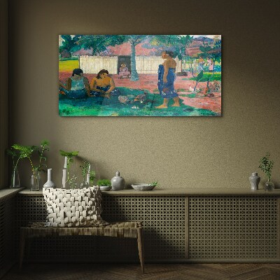 Obraz na Szkle Dlaczego jesteś zły Gauguin