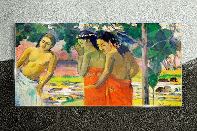 Obraz Szklany Kobiety Natura Gauguin