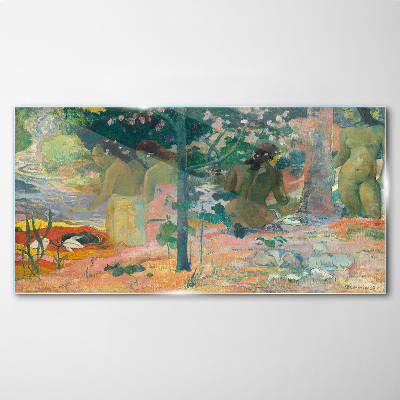 Obraz na Szkle Zaginiony raj Gauguin