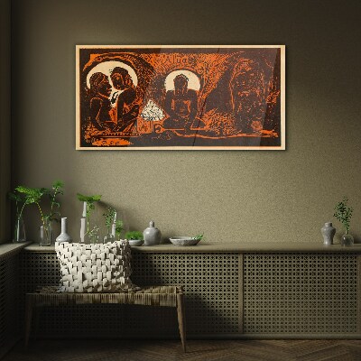Obraz na Szkle Te Atua Gods Gauguin