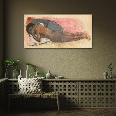 Obraz Szklany nagie kobiety Gauguin