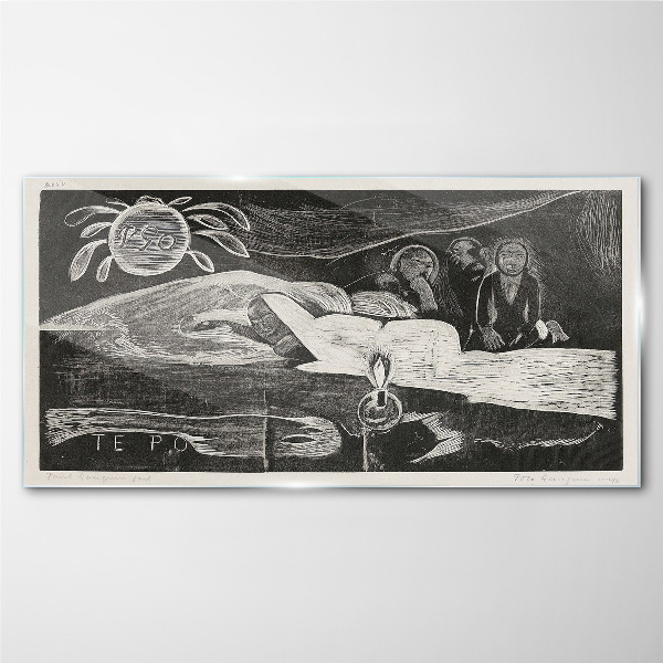 Obraz Szklany Te Po Long Night Gauguin