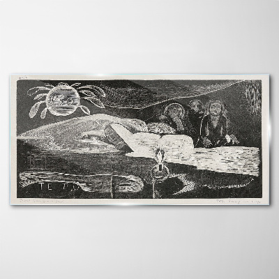 Obraz Szklany Te Po Long Night Gauguin