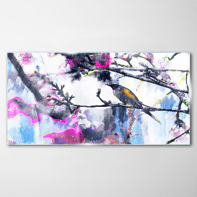 Obraz Szklany abstrakcja zwierzę ptak