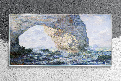 Obraz Szklany Monet Niebieski
