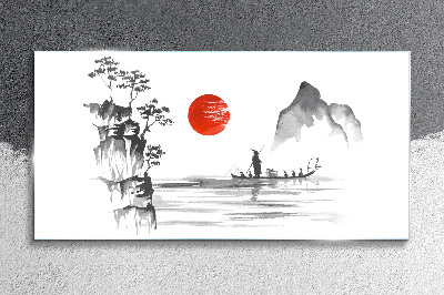 Obraz na Szkle Japonia tradycyjne malarstwo