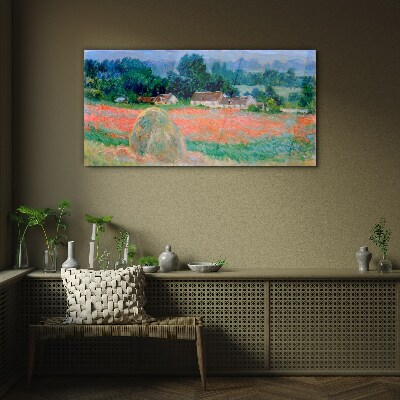 Obraz Szklany Stóg siana w Giverny Claude Monet