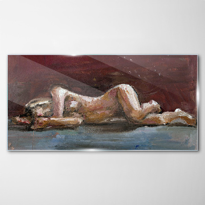 Obraz Szklany Abstrakcja Kobiety Anatomia
