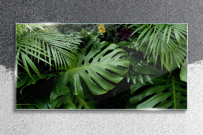 Obraz na Szkle Tropikalna dżungla liście