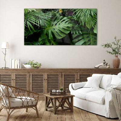Obraz na Szkle Tropikalna dżungla liście