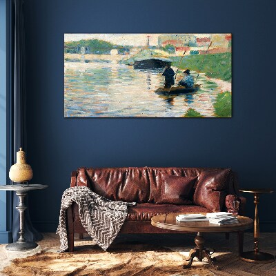 Obraz na Szkle Widok z Sekwany Seurat