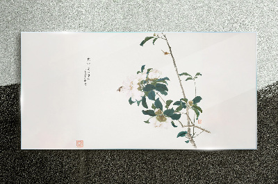 Obraz na Szkle Owady i Kwiaty Ju Lian