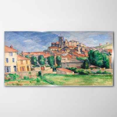 Obraz Szklany Gardanne Paul Cézanne