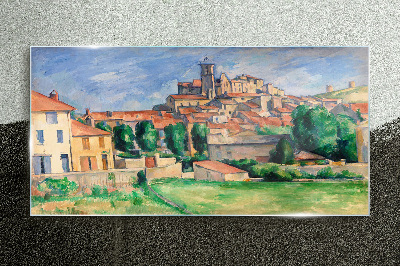 Obraz Szklany Gardanne Paul Cézanne