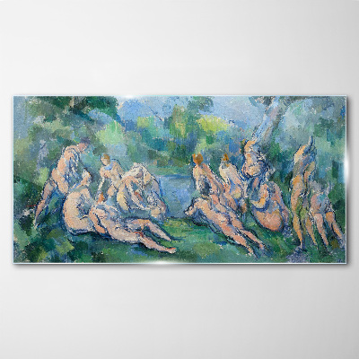 Obraz Szklany Bathers Paul Cézanne