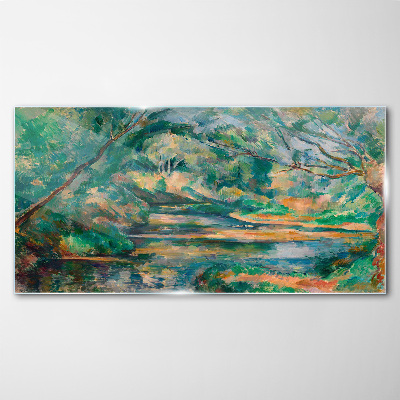 Obraz na Szkle Brook Paul Cézanne
