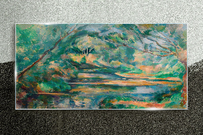 Obraz na Szkle Brook Paul Cézanne