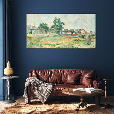 Obraz Szklany Krajobraz Paryż Cézanne