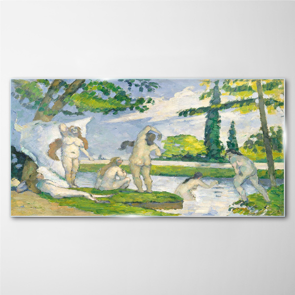 Obraz na Szkle Kąpiących się Paul Cézanne