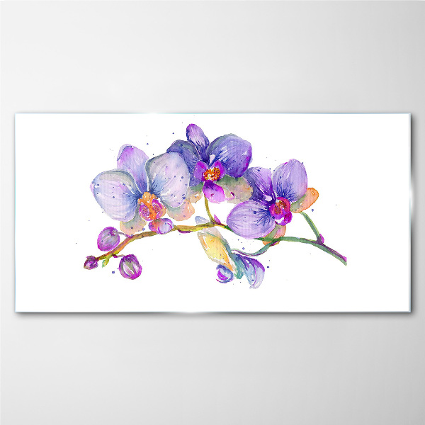 Obraz na Szkle Kwiatowe piękno orchidei