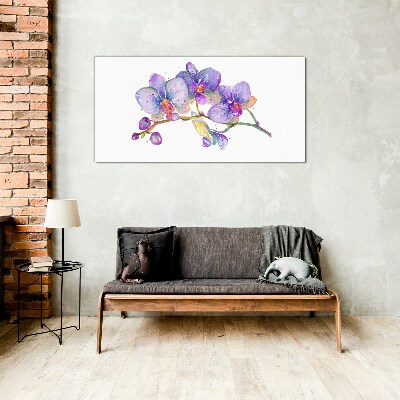 Obraz na Szkle Kwiatowe piękno orchidei