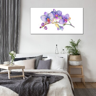 Obraz na Szkle Kwiatowe piękno orchidei