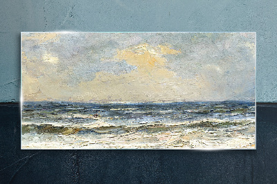 Obraz na Szkle morze fale niebo