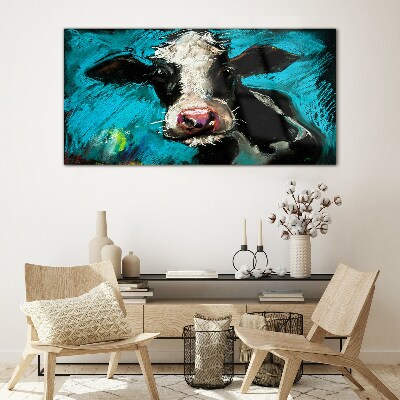 Obraz Szklany Abstrakcja Zwierzę Krowa