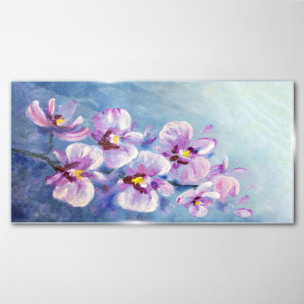 Obraz na Szkle Orchidee w pastelowych odcieniach