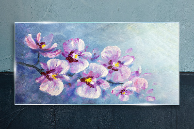 Obraz na Szkle Orchidee w pastelowych odcieniach