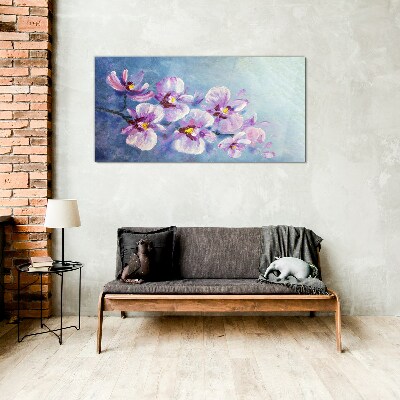Obraz na Szkle Orchidee w pastelowych odcieniach