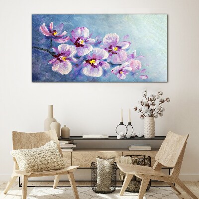 Obraz na Szkle Orchidee w pastelowych odcieniach