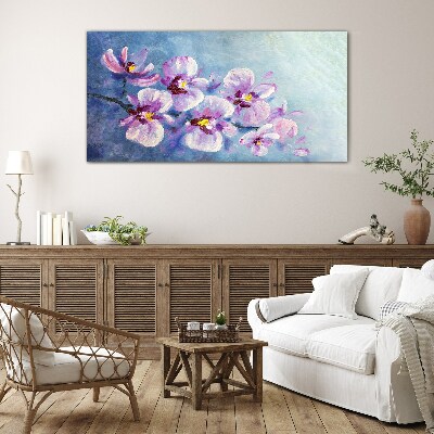 Obraz na Szkle Orchidee w pastelowych odcieniach