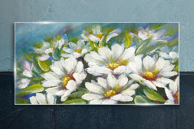 Obraz Szklany kwiaty rośliny