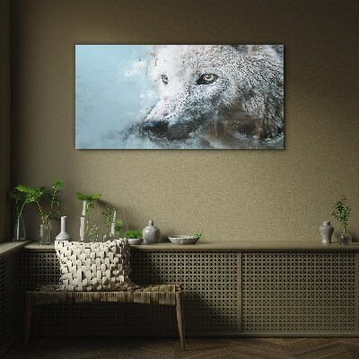 Obraz na Szkle Dzikie Zwierzę Wilk