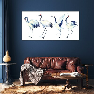 Obraz Szklany Abstrakcja Zwierzęta Ptaki