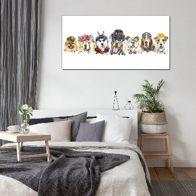 Obraz Szklany zwierzę psy