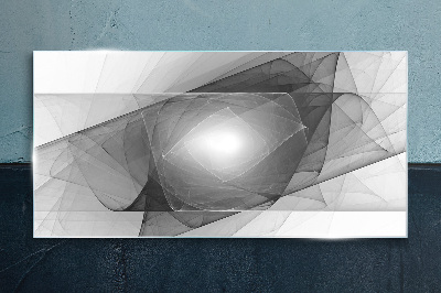 Obraz na Szkle Abstrakcyjna kompozycja w odcieniach szarości