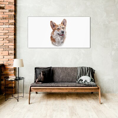 Obraz na Szkle Abstrakcja Zwierzę Pies