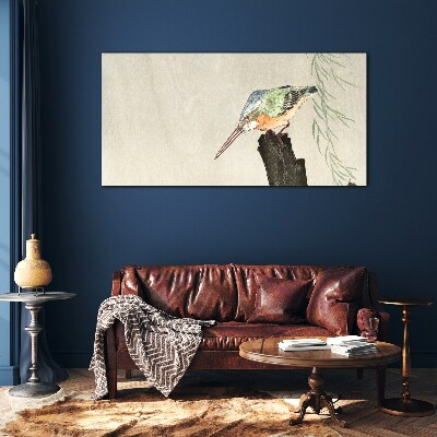 Obraz Szklany Zwierzęta Ptaki Zimorodek
