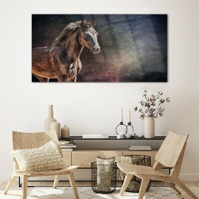 Obraz Szklany Abstrakcja Zwierzę Koń